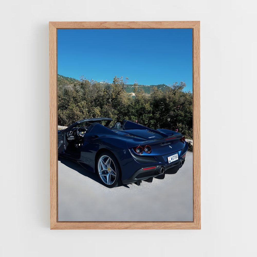 Poster Ferrari aux Sommets (vue 4)